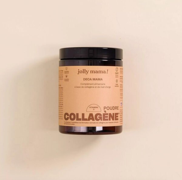 Déca Mama- Collagène saveur café pour le post-partum, complément beauté et vitalité Jolly Mama