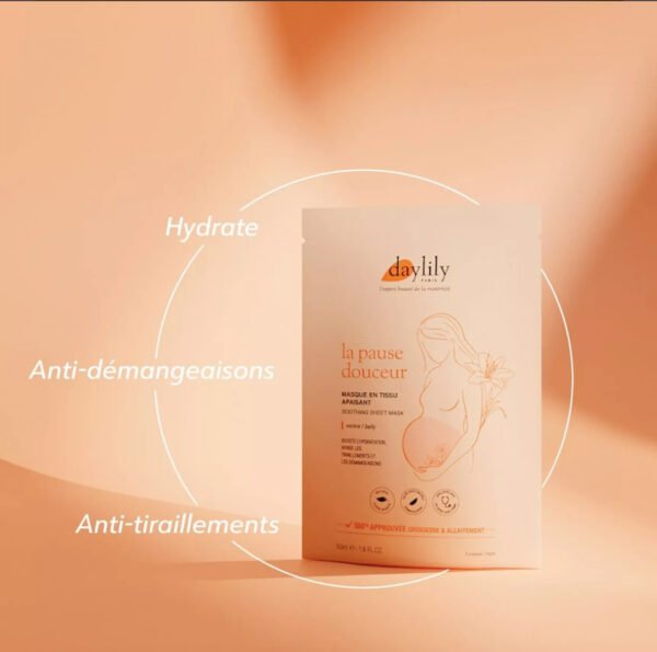 Masque hydratant pour ventre pendant la grossesse - Daylily